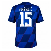 Kroatia Mario Pasalic #15 Bortedrakt EM 2024 Kortermet